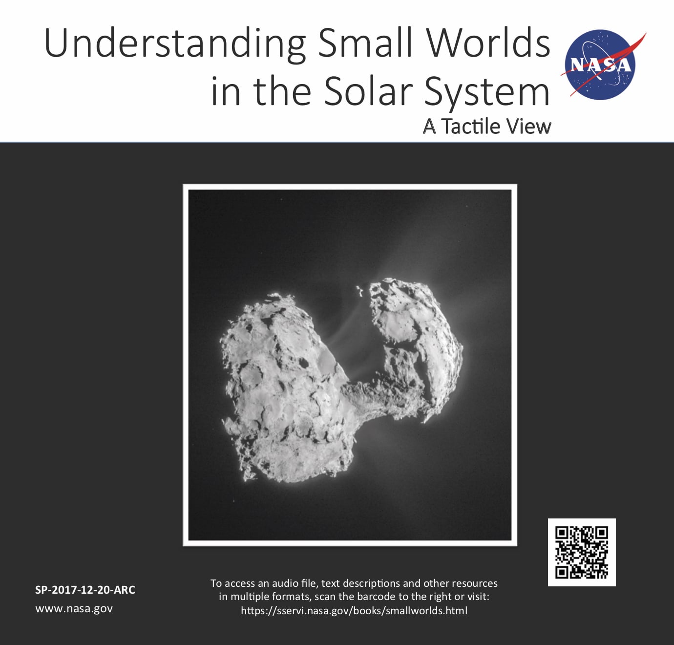 The cover image of Understanding Small Worlds in the Solar System